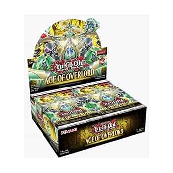 遊戯王 AGE OF OVERLORD 2box YuGiOh 2023 AGE OF OVERLORD AGOV 1202 25th Asian English